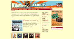 Desktop Screenshot of kamikaze-records.de
